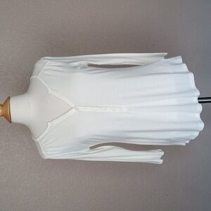 Old Navy | Womans | V Neck Half Button Down Top